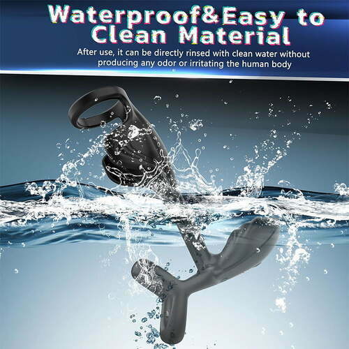 BlissRoom - Couple Use APP Control 10 Vibrating Male Silicone Penis Ring