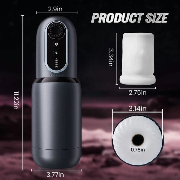 BlissRoom - CVT Control Sucking Thrusting Rotating Erection Aid Masturbator