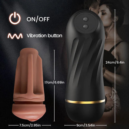 Scarlett Kiss - BlissRoom 10 Vibration 360° Textured Massage Masturbation Silent Immersive Stroker