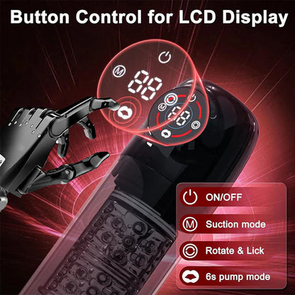 BlissRoom - 7 Sucking Rotating Licking Male Stroker Bath Masturbator