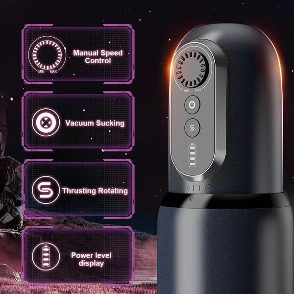 BlissRoom - CVT Control Sucking Thrusting Rotating Erection Aid Masturbator