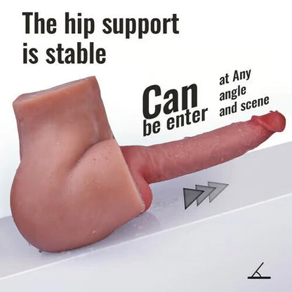 BlissRoom -【2 Dildos Available】2 Dildos 6.5in/8.27in Are Removable And Replaceable, Different Lengths And Sizes