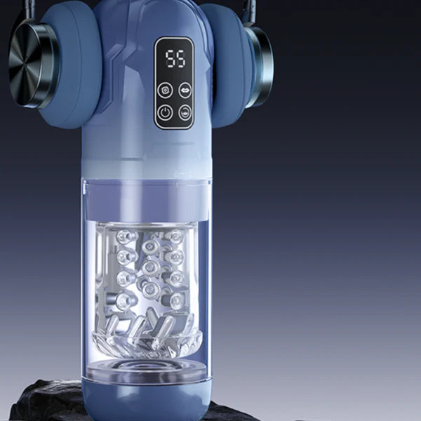 BlissRoom - 5 IN 1 Function Male Stroker Masturbator & Penis Pump