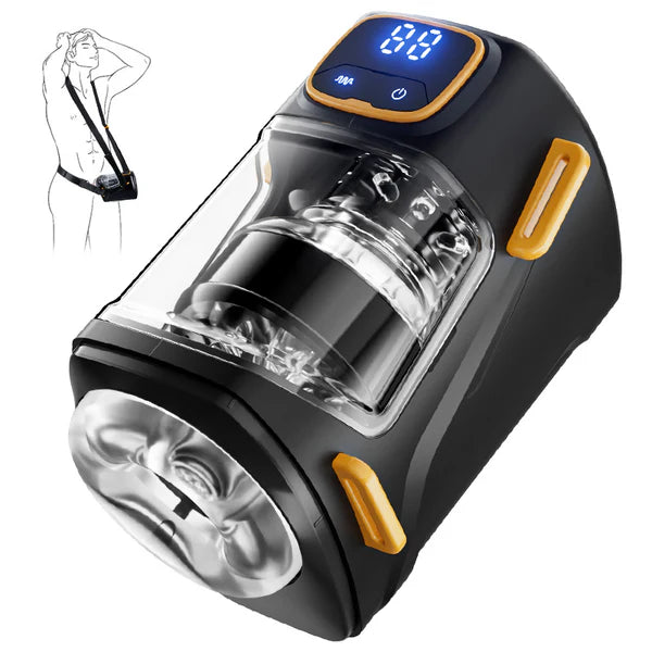 BlissRoom - Wearable Male Masturbation Cup Thrusting 300 Thrusts/Min Stroker